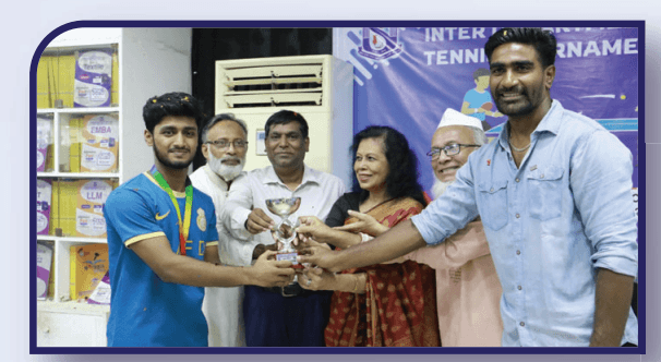 NAME Department Wins Inter-Departmental Table Tennis Tournament 2024